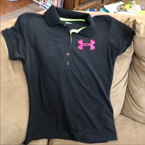 Cute Under Armour collar polo shirt